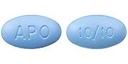 Amlodipine besylate and atorvastatin calcium 10 mg / 10 mg APO 10/10