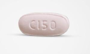 Pill C150 Peach Capsule/Oblong is Capecitabine