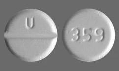 Pill U 359 White Round is Amiodarone Hydrochloride