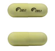 Pill Logo 2857 Logo 2857 White Capsule/Oblong is Pregabalin