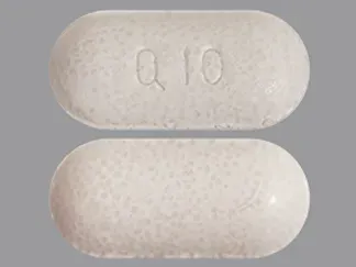 Pill Q10 White Capsule/Oblong is Potassium Chloride Extended Release