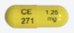 Ramipril 1.25 mg CE 271 1.25 mg