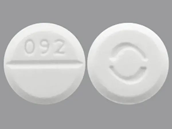 Pill O 092 White Round is Buspirone Hydrochloride