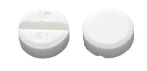 Pill 10 61 White Round is Albuterol Sulfate