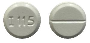Pill I 115 White Round is Baclofen