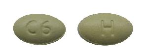 Pill H C6 Green Oval is Cinacalcet Hydrochloride