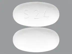 Pill S24 White Rectangle is Sutab