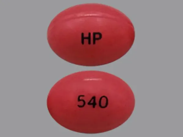 Pill HP 540 Red Capsule/Oblong is Doxercalciferol