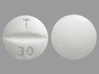Pill T 30 White Round is Phenobarbital