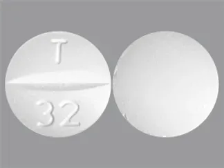 Pill T 32 White Round is Phenobarbital