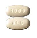 Ranolazine extended release 1000 mg A48 1000