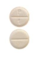 Pill P 1 Orange Round is Levothyroxine Sodium