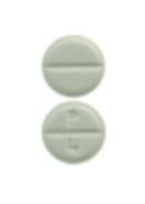 Pill P 4 Green Round is Levothyroxine Sodium