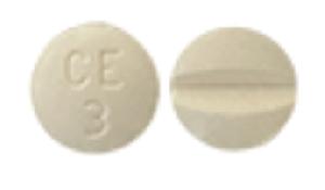 Pill CE 3 White Round is Griseofulvin (Ultramicrocrystalline)