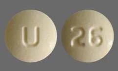 Atenolol and chlorthalidone 100 mg / 25 mg U 26