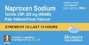 Naproxen sodium 220 mg YH172