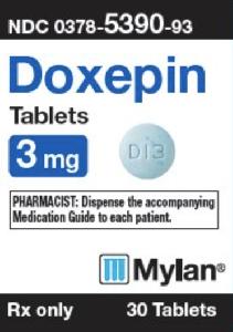 Doxepin hydrochloride 3 mg M DI3
