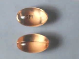Pill SPI Orange Oval is Lubiprostone