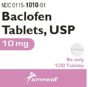 Baclofen 10 mg C21