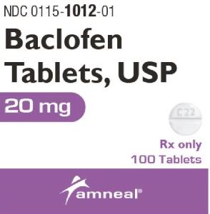 Baclofen 20 mg C22