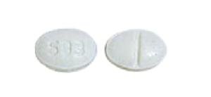 Pill 583 White Elliptical/Oval is Liothyronine Sodium