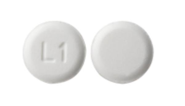 Pill L1 White Round is Lamotrigine (Orally Disintegrating)