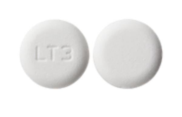 Lamotrigine (orally disintegrating) 100 mg LT3