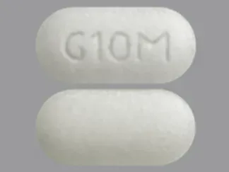 Potassium chloride extended-release 10 mEq (750 mg) G10M