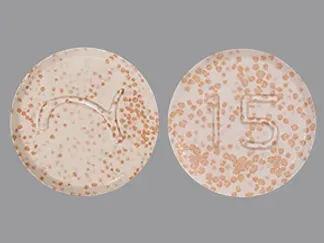 Pill Logo 15 White Round is Lansoprazole Delayed-Release (Orally Disintegrating)