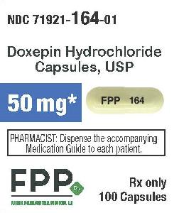 Doxepin hydrochloride 50 mg FPP 164