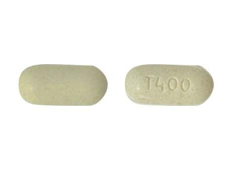 Pill T400 Beige Capsule-shape is Potassium Citrate Extended-Release