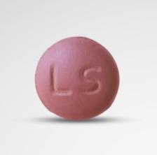 Pill LS 203 Brown Round is Amitriptyline Hydrochloride