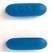 Pill G 17 Blue Capsule/Oblong is Diphenhydramine Hydrochloride and Naproxen Sodium