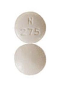 Pill N 275 White Round is Fluphenazine Hydrochloride