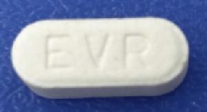 Pill EVR 5 White Oval is Everolimus