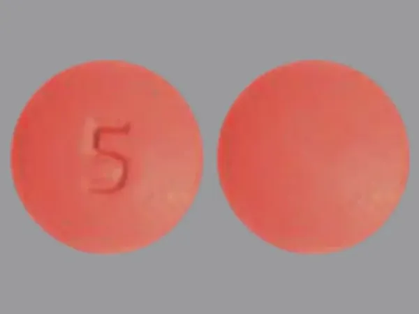 Pill 5 is Roszet ezetimibe 10 mg / rosuvastatin 5 mg