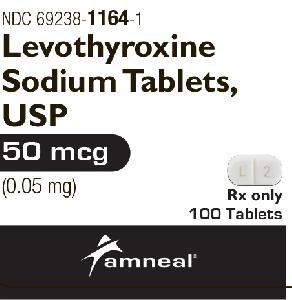 Levothyroxine sodium 50 mcg (0.05 mg) A N L 2