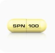 Pill SPN 100 Yellow Capsule-shape is Qelbree