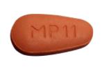 Pill MP 11 Pink Egg-shape is Pregabalin Extended-Release