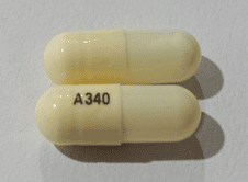 Pill A 340 Beige Capsule/Oblong is Doxepin Hydrochloride