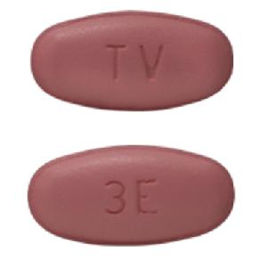 Pill TV 3E Pink Oval is Erythromycin