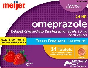 Omeprazole delayed release (orally disintegrating) 20 mg 20