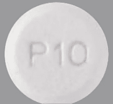 Pill P10 White Round is Prednisone