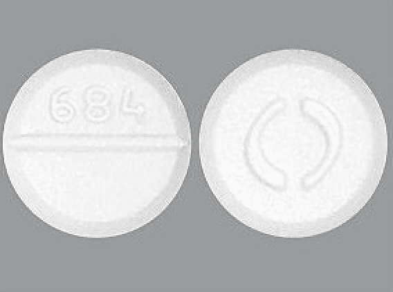 Pill O 684 White Round is Primidone