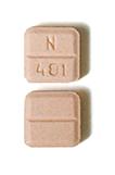 Pill N 481 Pink Four-sided is Estazolam