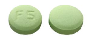 Pill F5 Green Round is Fluphenazine Hydrochloride