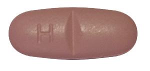 Pill H R 7 Pink Oval is Rufinamide