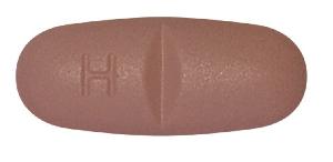 Pill H R 8 Pink Oval is Rufinamide