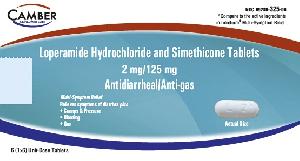 Loperamide hydrochloride and simethicone 2 mg / 125 mg H L 21