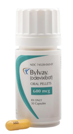 Pill A600 White Capsule/Oblong is Bylvay